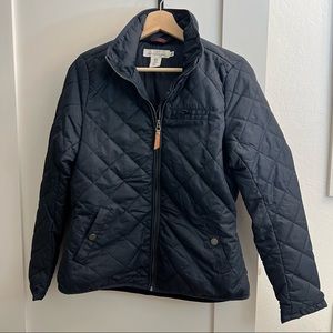 *NWOT* H&M Quilted Jacket, Navy Blue - Womens Sz US 10